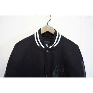 新品21AW GOD BLESS YOU 限定 スタジャン 黒XL 1215L△の通販 by