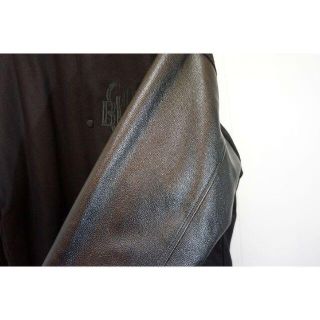 新品21AW GOD BLESS YOU 限定 スタジャン 黒XL 1215L△の通販 by