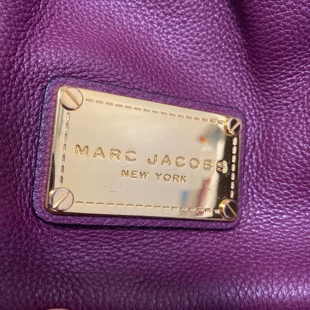 MARC JACOBS - MARC JACOBS ハンドバッグ　紫の通販 by お値下げします♡｜マークジェイコブスならラクマ 新作NEW