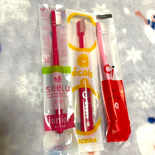 子供歯ブラシ3本set♡(歯ブラシ/歯みがき用品)