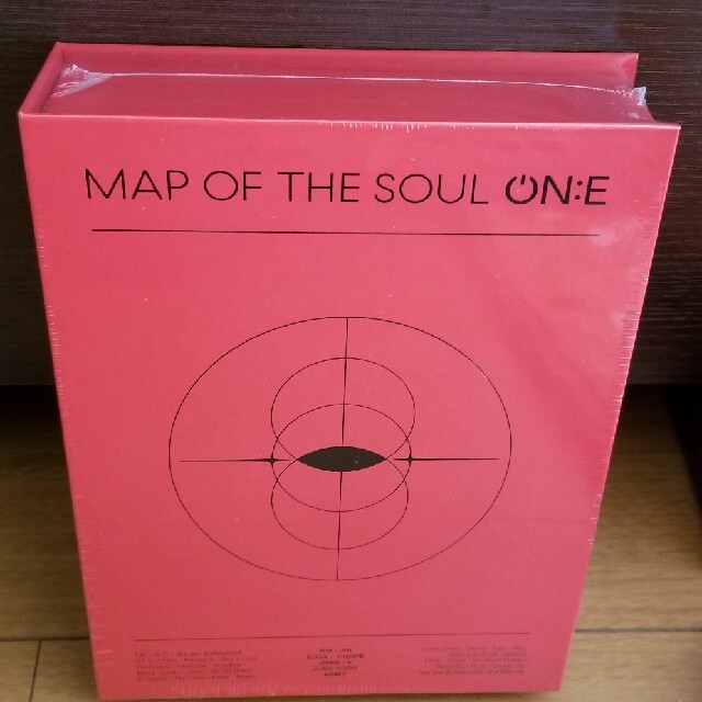 BTS  MAP OF THE SOUL ON:E DVD