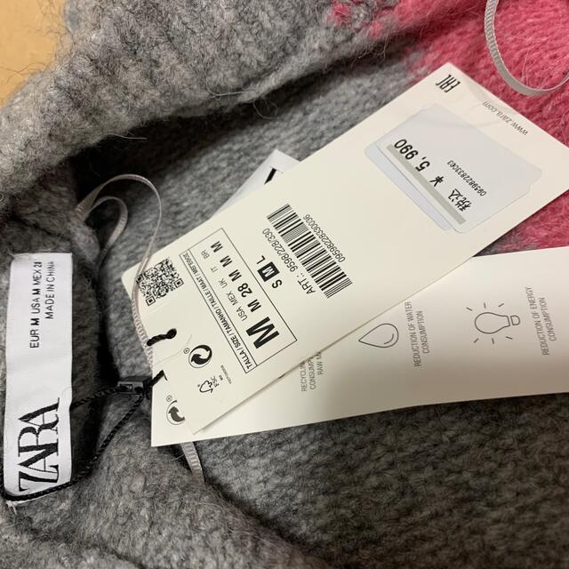 ZARA(ザラ)のZARA バックボタンニット セーター 鹿の間ちゃん着用 レディースのトップス(ニット/セーター)の商品写真