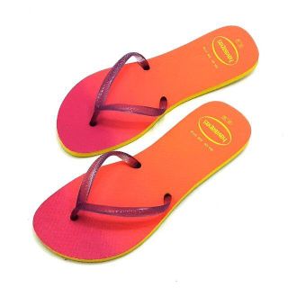 ハワイアナス(havaianas)の【特価】havaianas ハワイアナス ビーチサンダル 23.0～23.5 ②(ビーチサンダル)