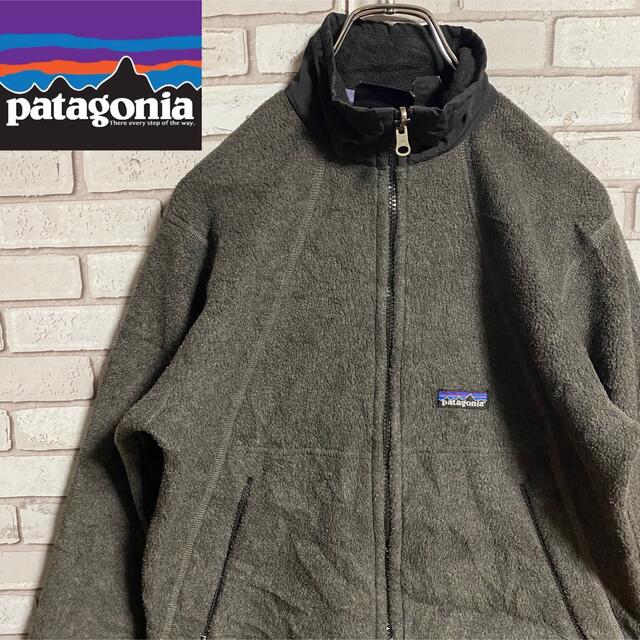 patagonia - 90s 古着 パタゴニア シンチラ フリースジャケット ロゴタグ