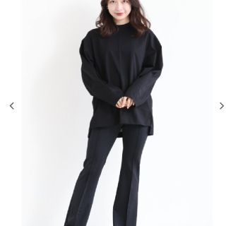 マメ(mame)のMame マメ Classic Cotton Long Sleeve Top(カットソー(長袖/七分))