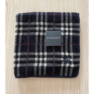 バーバリー(BURBERRY)の【新品未使用】BURBERRY タオルハンカチ(ハンカチ/ポケットチーフ)