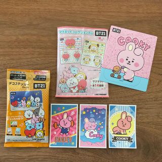 ボウダンショウネンダン(防弾少年団(BTS))のBT21 マグネット　デコステッカー　COOKY(キャラクターグッズ)