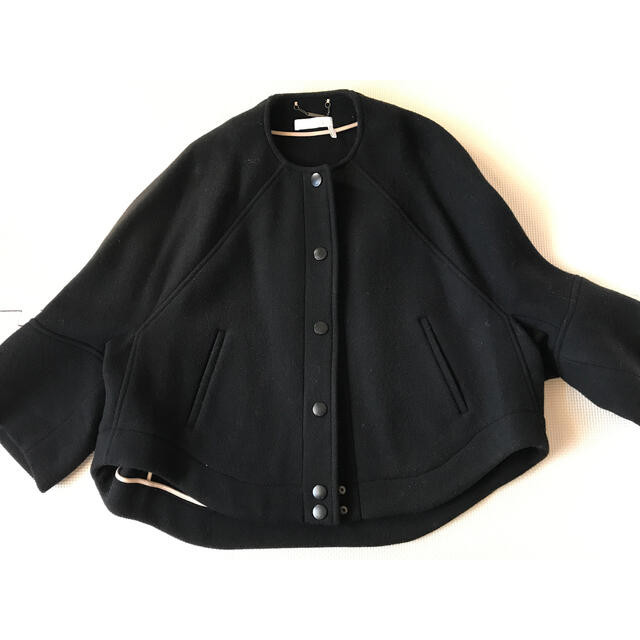 日本最級 Chloe - クロエ ウール コート ジャケット ノーカラー