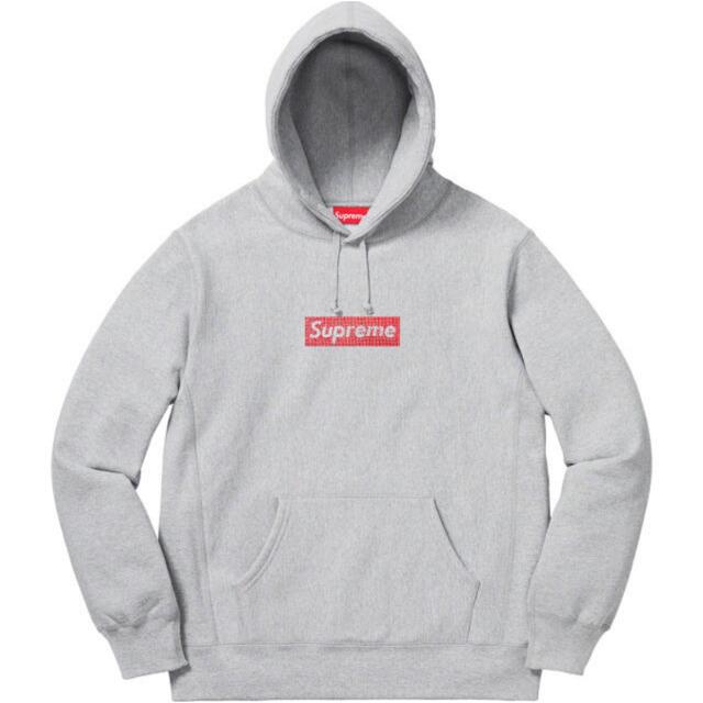 Supreme®/Swarovski® Box Logo パーカートップス