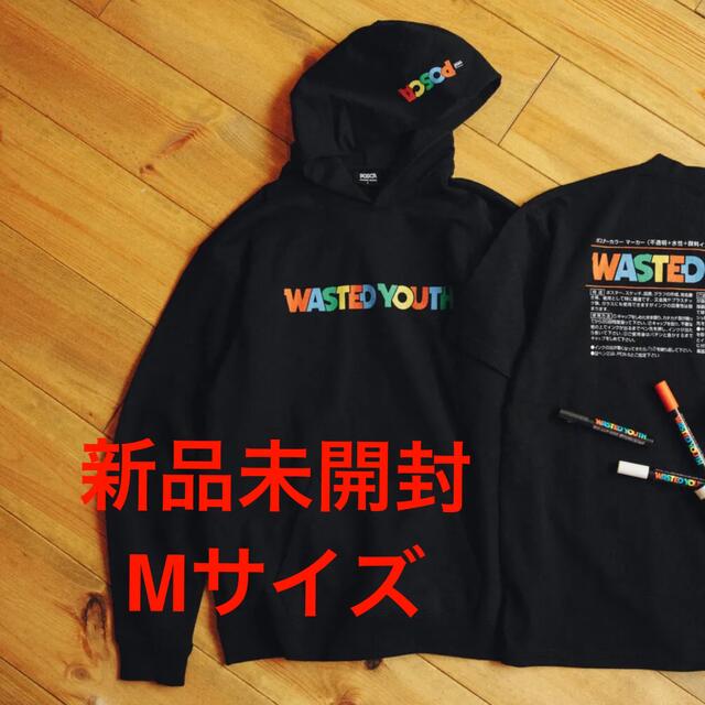 Wasted Youth POSCA  ポスカ　hoodie パーカー　XL