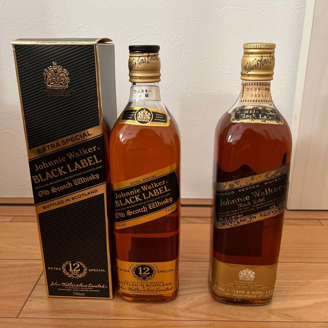 johnnie walker black label 2本セット