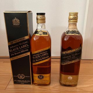 johnnie walker black label 2本セット(ウイスキー)