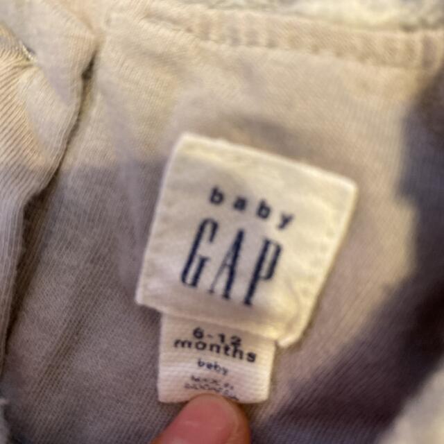 babyGAP(ベビーギャップ)のもこもこドットワンピース キッズ/ベビー/マタニティのベビー服(~85cm)(ワンピース)の商品写真