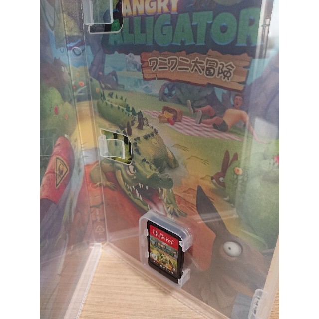 Nintendo Switch(ニンテンドースイッチ)のAngry Alligator ワニワニ大冒険 エンタメ/ホビーのゲームソフト/ゲーム機本体(家庭用ゲームソフト)の商品写真