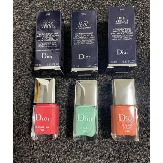 ディオール(Dior)の新品✳︎ ディオール　ヴェルニ人気色3本セット(マニキュア)