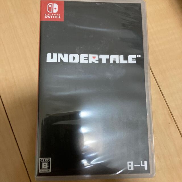 UNDERTALE Switch エンタメ/ホビーのゲームソフト/ゲーム機本体(家庭用ゲームソフト)の商品写真