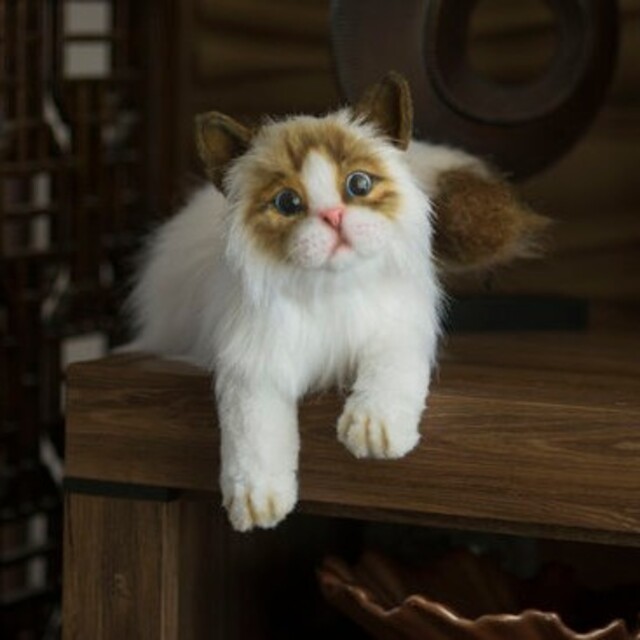 ☆最終お値下げ☆ぬいぐるみ 作家 猫 ラグドール ネコ アート ☆最終お値下げ☆ぬいぐるみ 作家 猫 ラグドール ネコ アート
