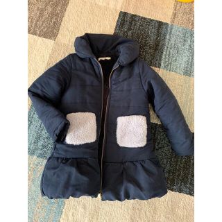 ザショップティーケー(THE SHOP TK)のTHE SHOP TK 子供用　防寒キッズコート　ネイビー　140cm(ジャケット/上着)