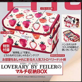 フェイラー(FEILER)のフェイラー　付録　収納ボックス(小物入れ)