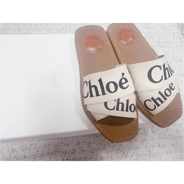 Chloe(クロエ)のクロエ　woody サンダル　人気 レディースの靴/シューズ(サンダル)の商品写真