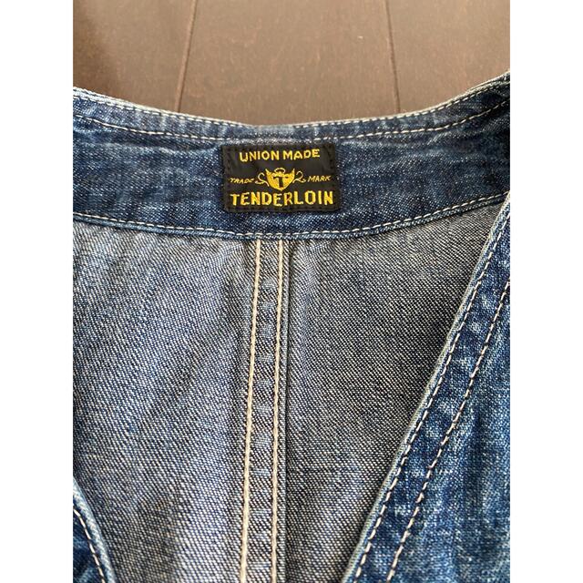 TENDERLOIN T-VEST DENIM S テンダーロイン デニムベスト