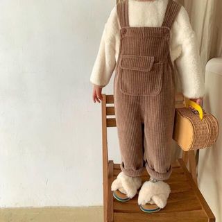 ザラキッズ(ZARA KIDS)の韓国子供服　オーバオール　サロペット　女の子　男の子　男女兼用　80 90(パンツ)