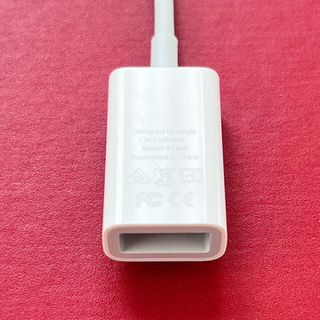 Apple 純正 Lightning USBカメラアダプタ A1440