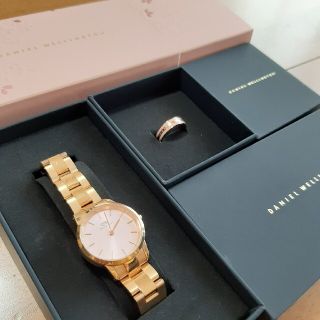 ダニエルウェリントン(Daniel Wellington)の箱あり/ダニエルウェリントン腕時計&リングセットdanielwellington(腕時計)