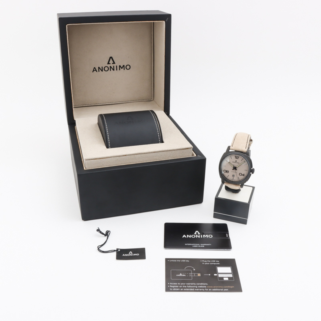 アザーブランド other brand ANONIMO　（アノーニモ）　イピュラート AM-4000.01.107.W66 SS 自動巻き メンズ 腕時計