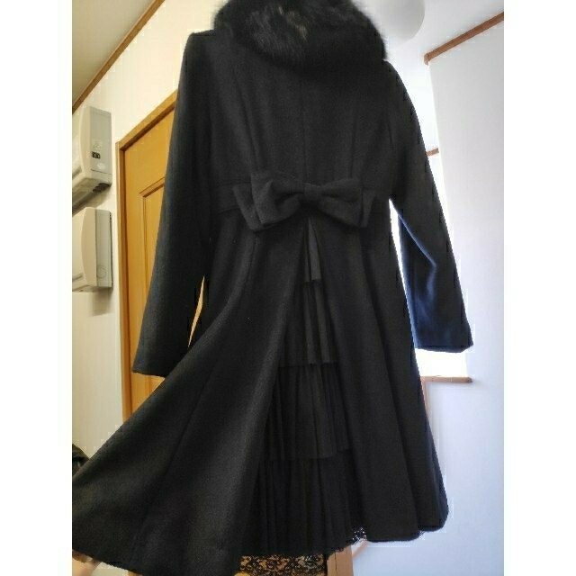 R・F(アールエフ)のRFシンデレラコート黒 レディースのジャケット/アウター(ロングコート)の商品写真