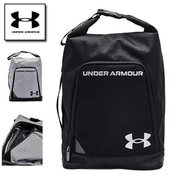 UNDER ARMOUR(アンダーアーマー)のアンダーアーマー UAシューズケース   ブラック　UNDER ARMOUR スポーツ/アウトドアのスポーツ/アウトドア その他(その他)の商品写真