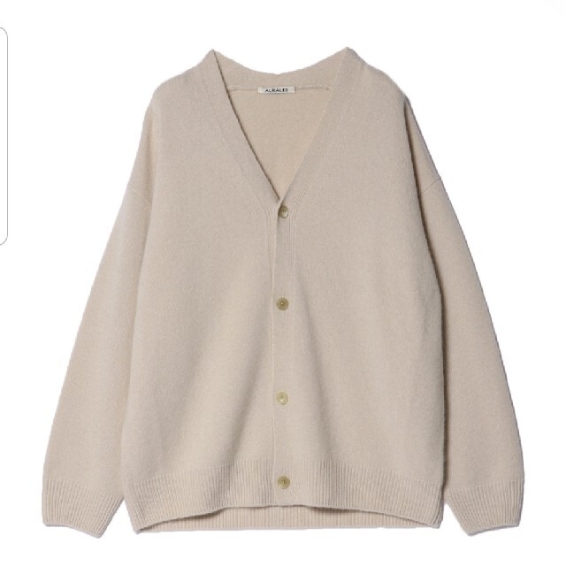 カーディガン完売 AURALEE BABY CASHMERE  カシミヤカーディガン