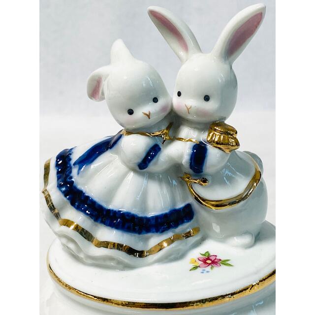 SANKYO - 【 美品 】Funky Rabbit プリンス&プリンセス 陶器製