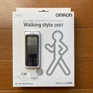 オムロン(OMRON)のオムロン WellnessLink 歩数計 HJ-205IT-W(ウォーキング)