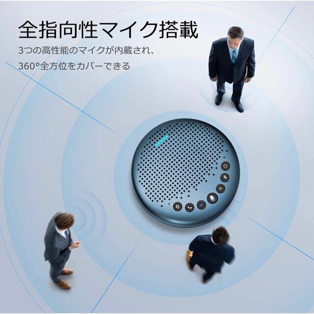 【新品未使用】スピーカーフォン 会議用マイクスピーカー 4