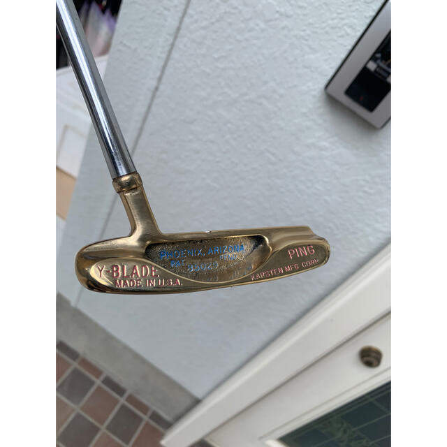 PING(ピン)のPＩNG  ゴールドパター チケットのスポーツ(ゴルフ)の商品写真