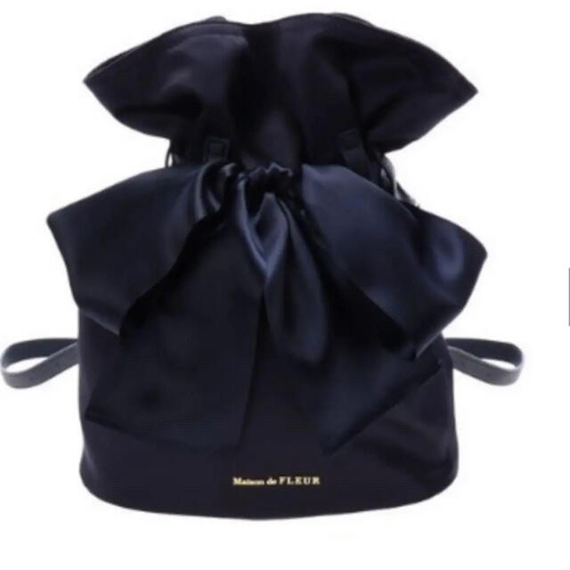 Maison de FLEUR(メゾンドフルール)のメゾンドフルール　巾着リュック レディースのバッグ(リュック/バックパック)の商品写真