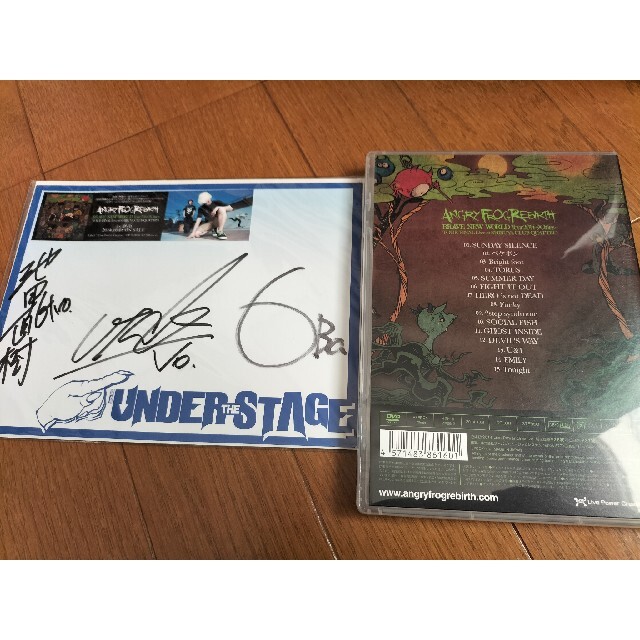 ANGRY FROG REBIRTH ライブDVD+直筆サイン色紙の通販 by 大幅値下売切