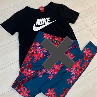 ヨガでも私服でもかわいいNIKE Tシャツ　(ヨガ)