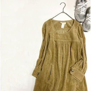 イザベルマラン(Isabel Marant)のIsabel Marant　イザベルマラン　コーデュロイワンピース　サイズ0(ひざ丈ワンピース)