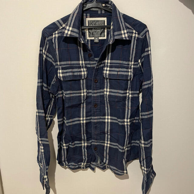 Abercrombie&Fitch(アバクロンビーアンドフィッチ)のAbercrombie&Fitch アバクロ　チェックシャツ　ネルシャツ メンズのトップス(シャツ)の商品写真