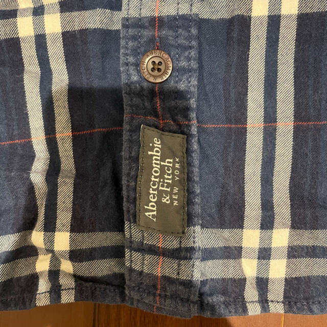 Abercrombie&Fitch(アバクロンビーアンドフィッチ)のAbercrombie&Fitch アバクロ　チェックシャツ　ネルシャツ メンズのトップス(シャツ)の商品写真