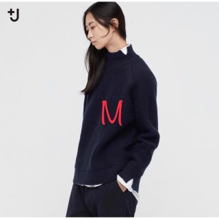 ジルサンダー(Jil Sander)のユニクロ ＋J プレミアムラムケーブルハイネックセーター(ニット/セーター)