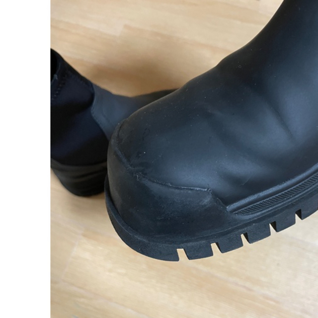 ZARA(ザラ)のZARA ラバーアングルブーツ レディースの靴/シューズ(ブーツ)の商品写真