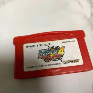 ゲームボーイアドバンス(ゲームボーイアドバンス)のロックマンエグゼ4 レッドサン　ゲームボーイアドバンス  GBA(携帯用ゲームソフト)