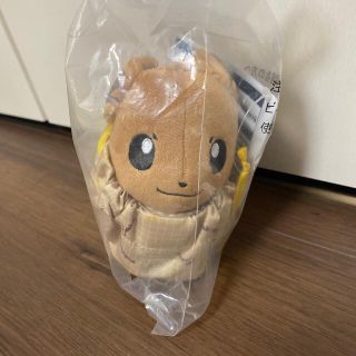 バンダイ(BANDAI)のポケモン　くじ　C賞　おでかけマスコット　イーブイ　ぬいぐるみ(キャラクターグッズ)