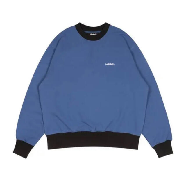 ballaholic small logo 2tone crew sweat