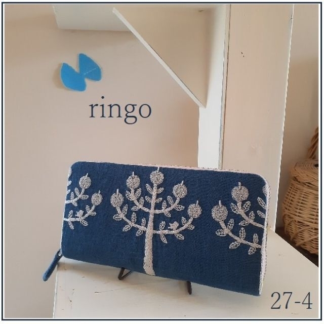 【専用❷❼-❹】⚮̈ ringo2種本革ロング財布◆画像ご確認用