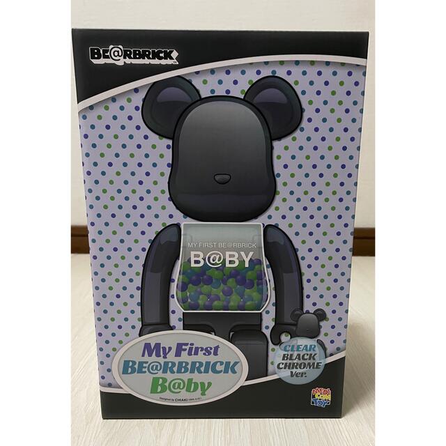 ハンドメイドMY FIRST BE@RBRICK B@BY × BLACK CHROME