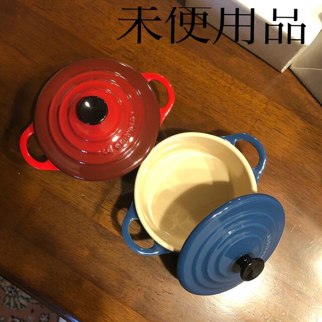 LE CREUSET - ル・クルーゼ ミニココットロンド未使用品の通販 by